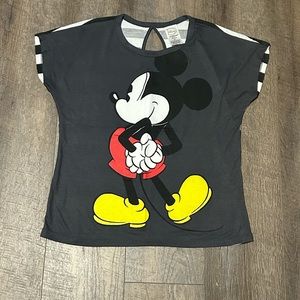 Disney Mickey Mouse striped back tshirt